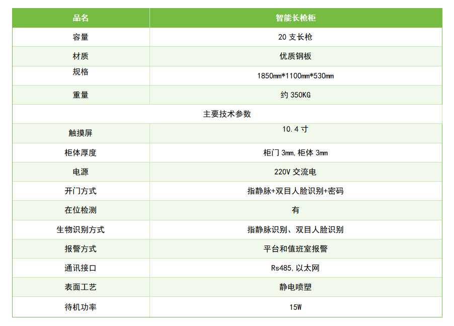 軍用智能長槍柜3 軍用智能長槍柜3